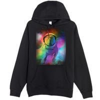 Magical Astronaut Unicorn In Space Premium Pullover Hoodie