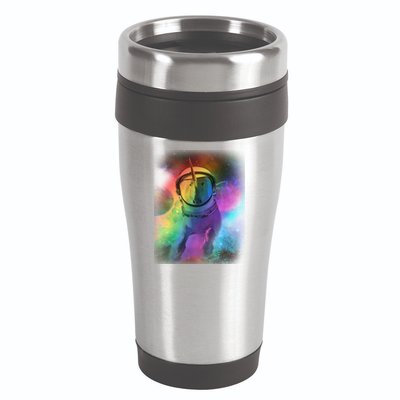 Magical Astronaut Unicorn In Space 16oz Travel Tumbler