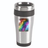Magical Astronaut Unicorn In Space 16oz Travel Tumbler