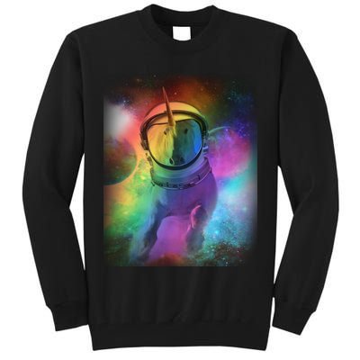 Magical Astronaut Unicorn In Space Tall Sweatshirt