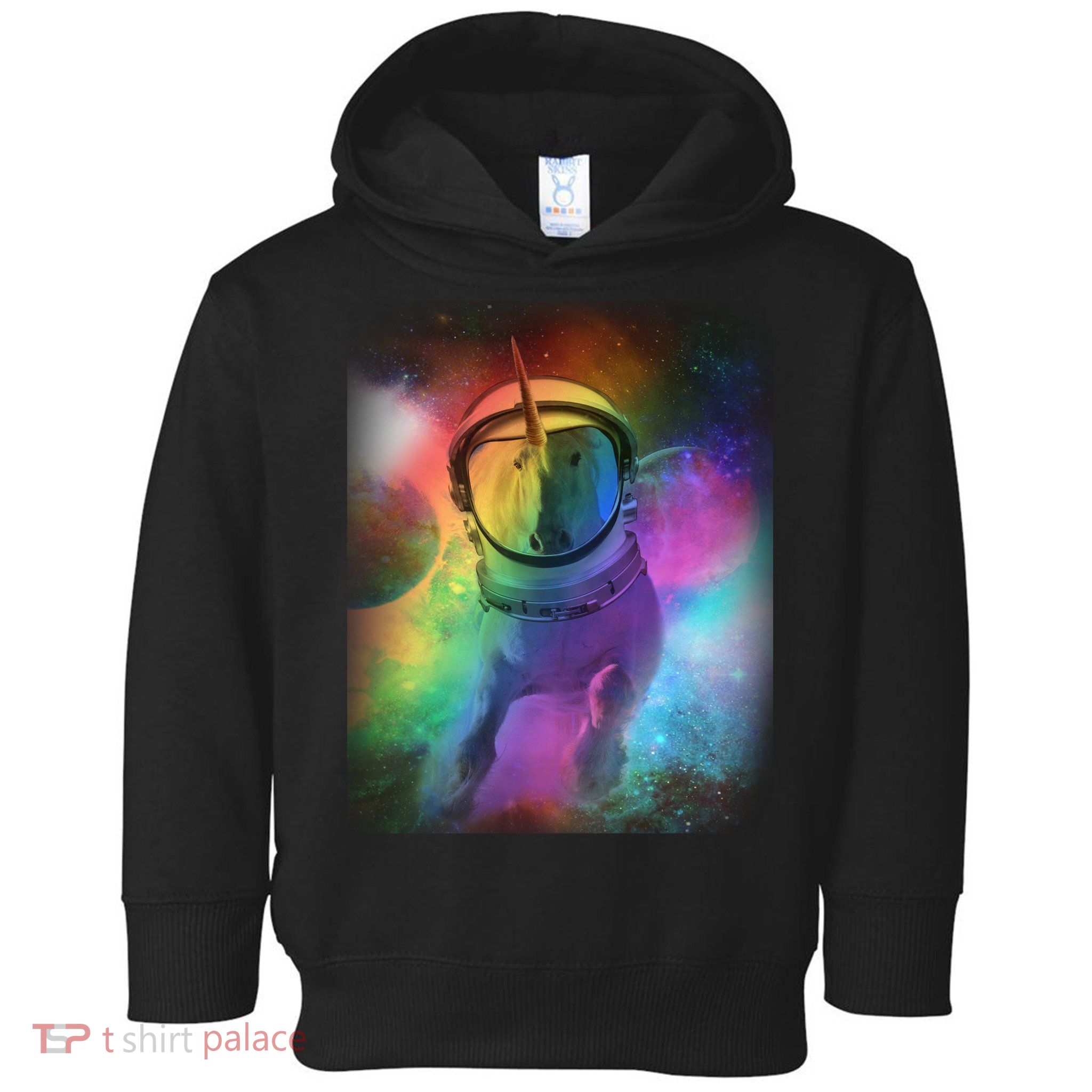 Magical Astronaut Unicorn In Space Toddler Hoodie