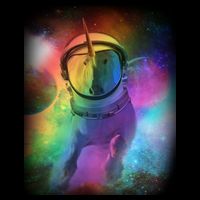 Magical Astronaut Unicorn In Space Toddler T-Shirt