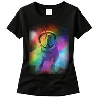 Magical Astronaut Unicorn In Space Womens T-Shirt