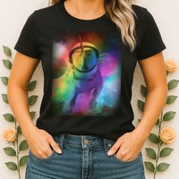 Magical Astronaut Unicorn In Space Womens T-Shirt