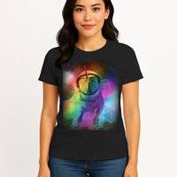 Magical Astronaut Unicorn In Space Womens T-Shirt