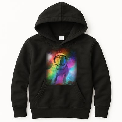 Magical Astronaut Unicorn In Space Kids Hoodie