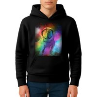 Magical Astronaut Unicorn In Space Kids Hoodie