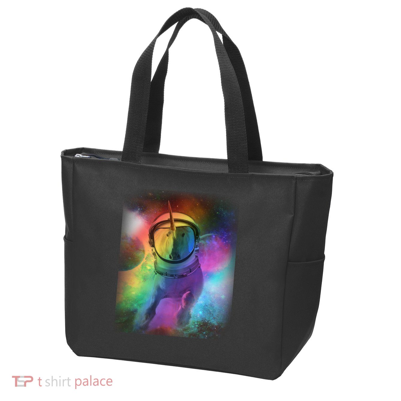 Magical Astronaut Unicorn In Space Zip Tote Bag