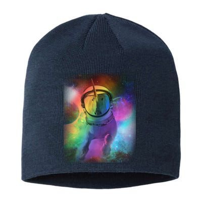 Magical Astronaut Unicorn In Space Sustainable Beanie