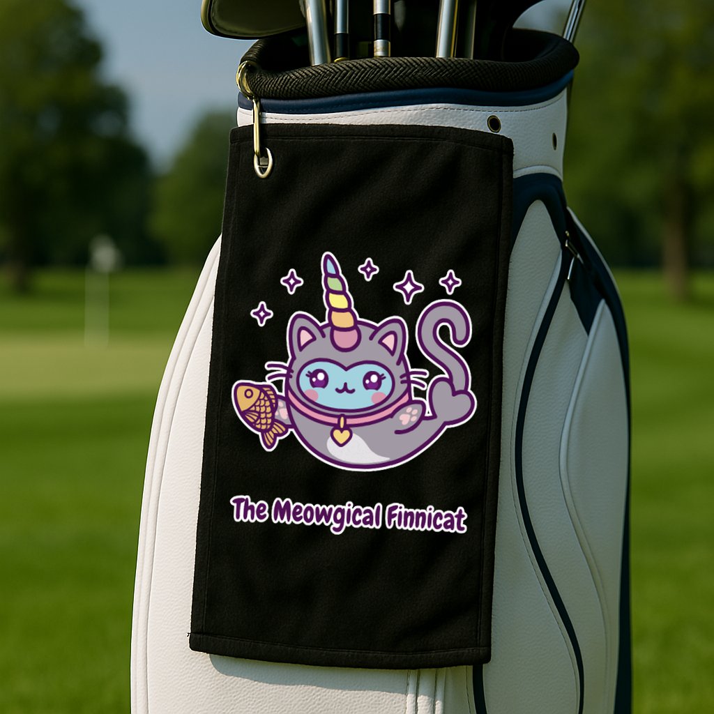 Magical Finnimals Finnicat Unicorn Golf Towel