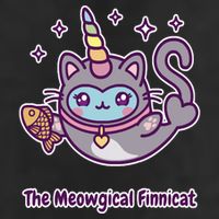 Magical Finnimals Finnicat Unicorn Golf Towel