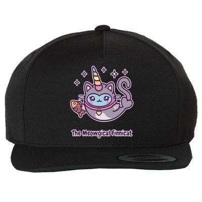 Magical Finnimals Finnicat Unicorn Wool Snapback Cap