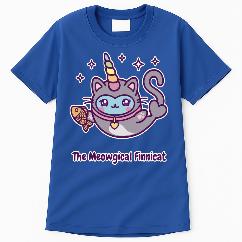 Magical Finnimals Finnicat Unicorn Tall T-Shirt