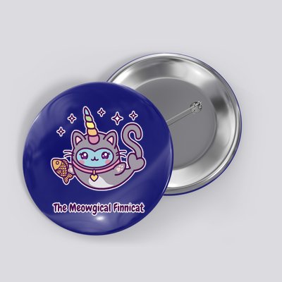 Magical Finnimals Finnicat Unicorn Button
