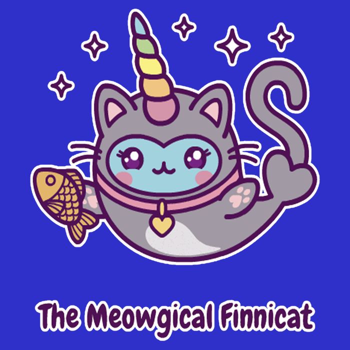 Magical Finnimals Finnicat Unicorn Magnet