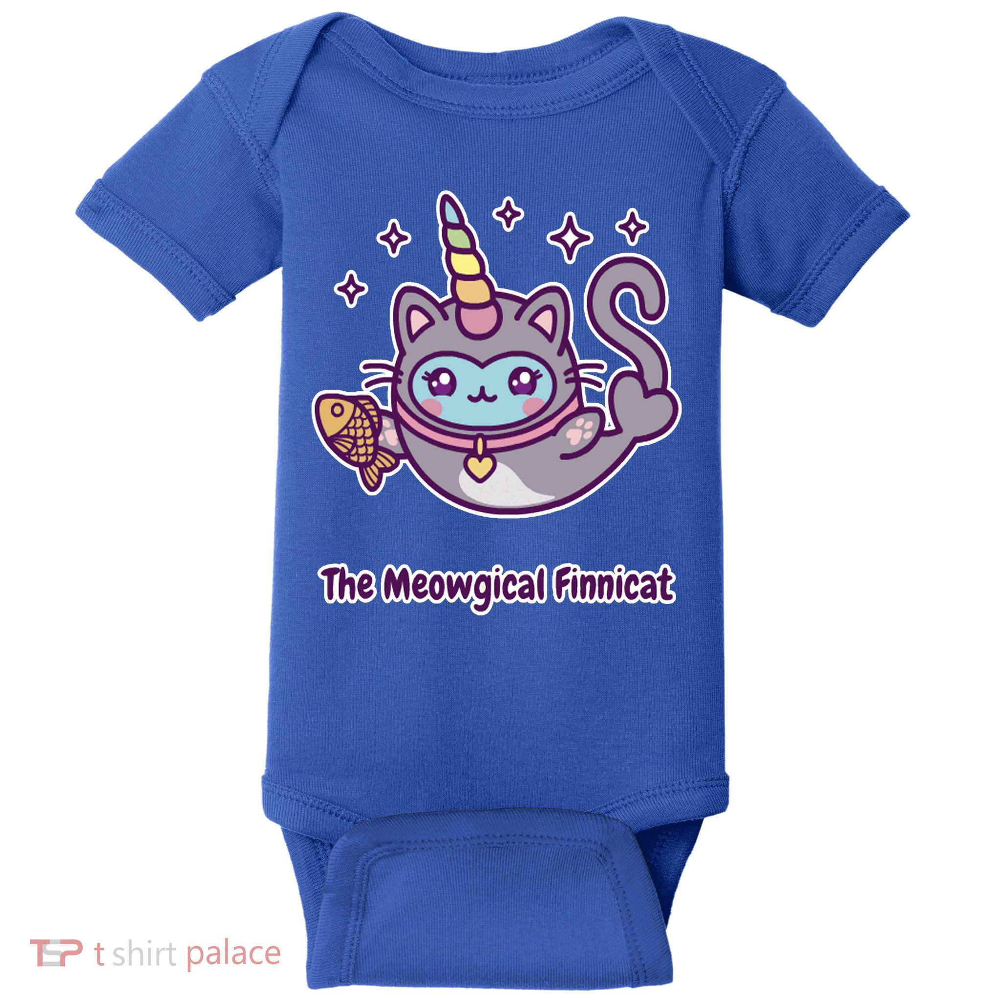 Magical Finnimals Finnicat Unicorn Baby Bodysuit