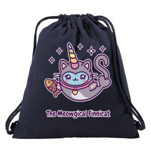 Magical Finnimals Finnicat Unicorn Drawstring Bag