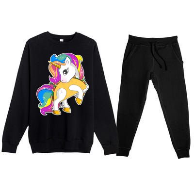 Magical My Little Taco-Corn Premium Crewneck Sweatsuit Set