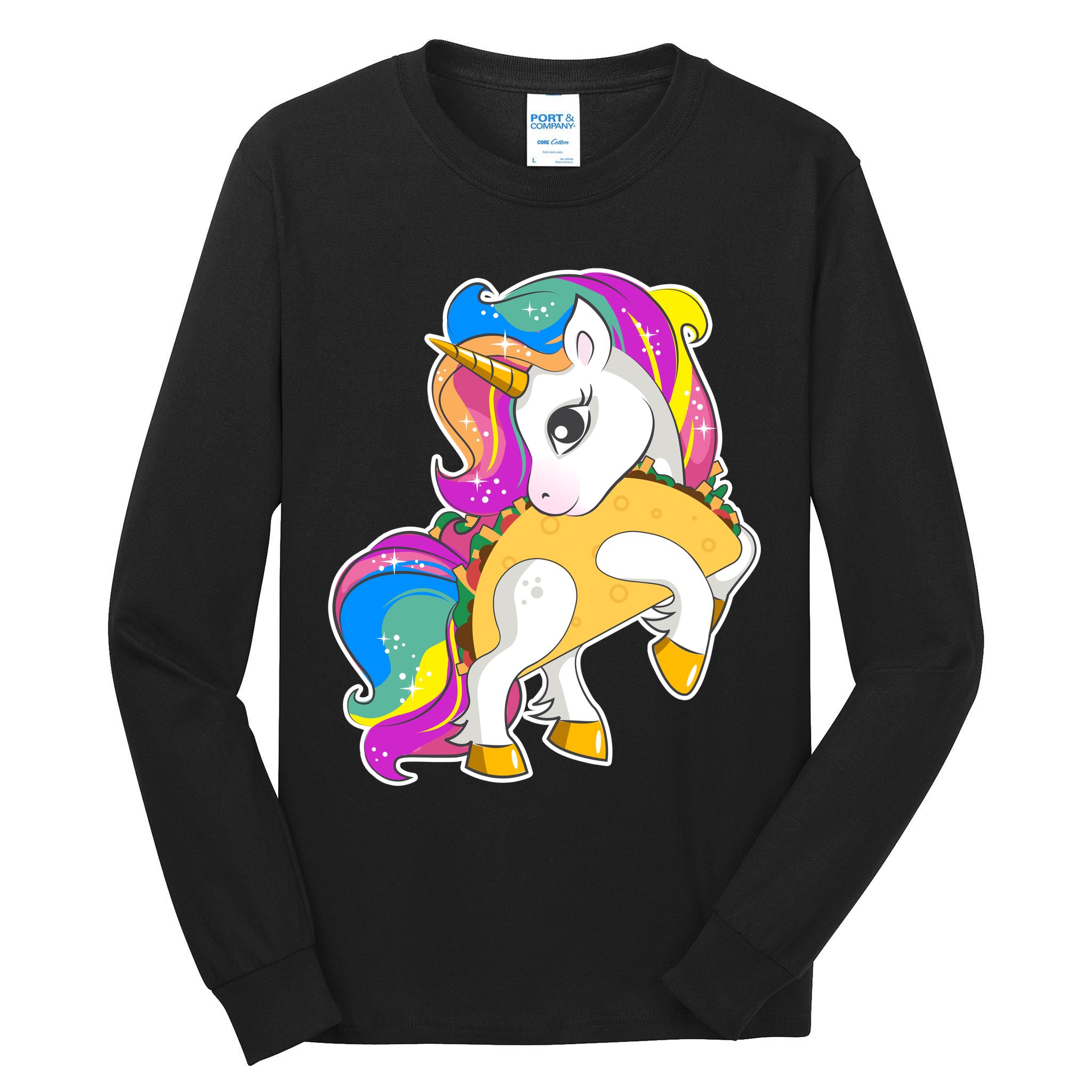 Magical My Little Taco-Corn Tall Long Sleeve T-Shirt