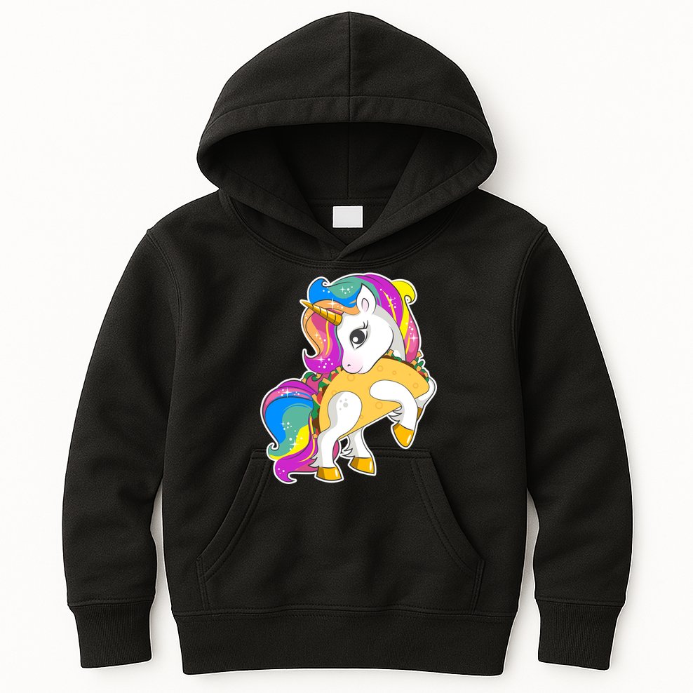 Magical My Little Taco-Corn Kids Hoodie