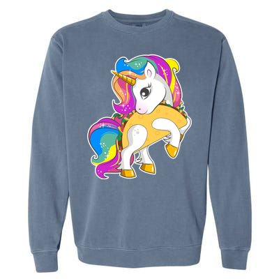 Magical My Little Taco-Corn Garment-Dyed Sweatshirt