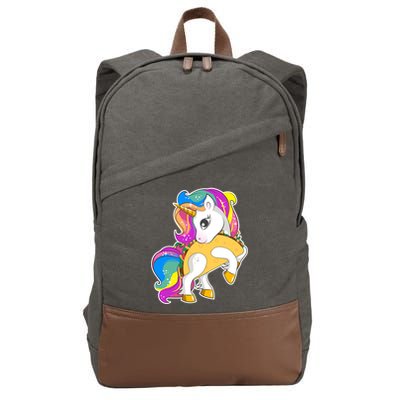 Magical My Little Taco-Corn Cotton Canvas Backpack