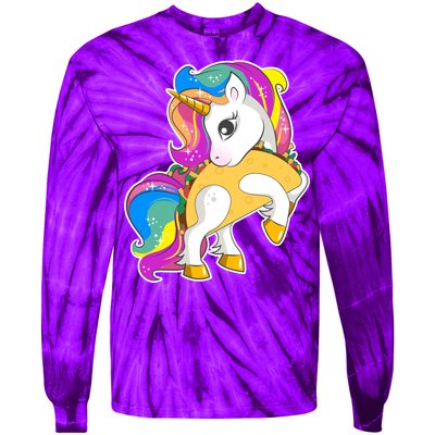 Magical My Little Taco-Corn Tie-Dye Long Sleeve Shirt