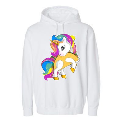 Magical My Little Taco-Corn Garment-Dyed Fleece Hoodie