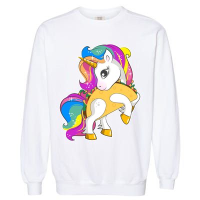 Magical My Little Taco-Corn Garment-Dyed Sweatshirt