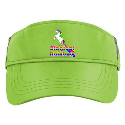 Magical Rainbow Unicorn Adult Drive Performance Visor