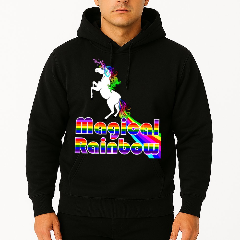 Magical Rainbow Unicorn Hoodie