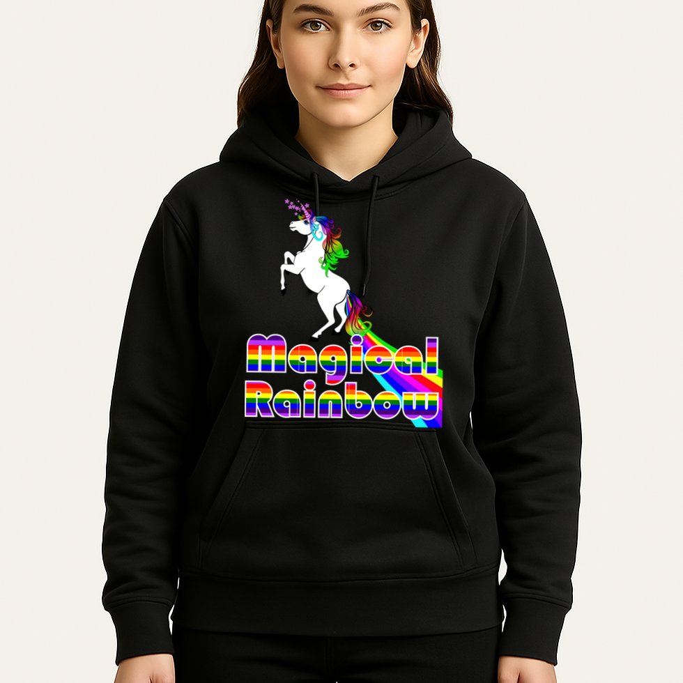 Magical Rainbow Unicorn Hoodie