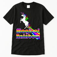 Magical Rainbow Unicorn Tall T-Shirt