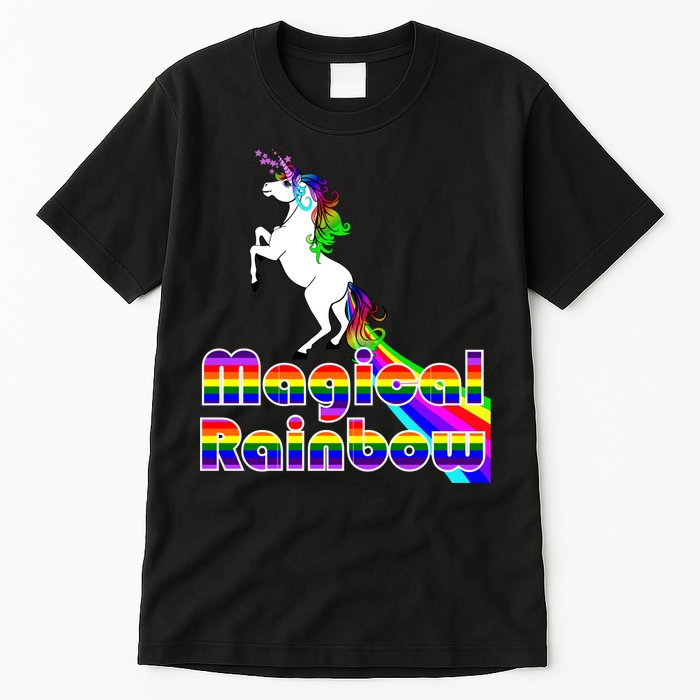 Magical Rainbow Unicorn Tall T-Shirt