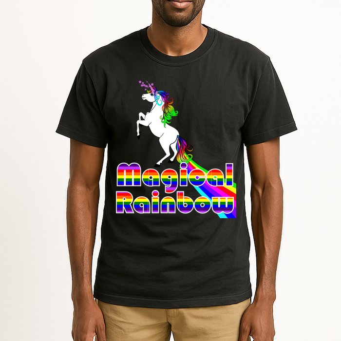 Magical Rainbow Unicorn Tall T-Shirt
