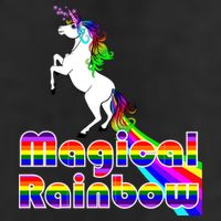 Magical Rainbow Unicorn Golf Towel