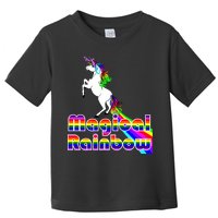Magical Rainbow Unicorn Toddler T-Shirt
