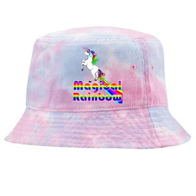 Magical Rainbow Unicorn Tie-Dyed Bucket Hat