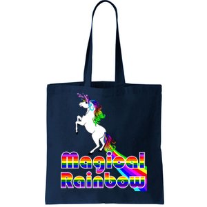 Magical Rainbow Unicorn Tote Bag