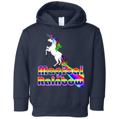 Magical Rainbow Unicorn Toddler Hoodie