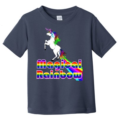 Magical Rainbow Unicorn Toddler T-Shirt