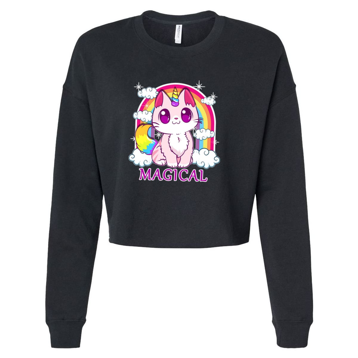 Magical Rainbow Unicorn Kitty Apron