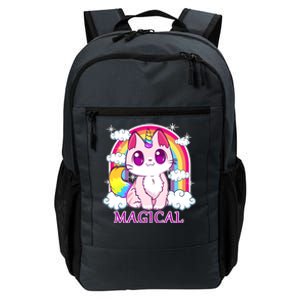 Magical Rainbow Unicorn Kitty Daily Commute Backpack