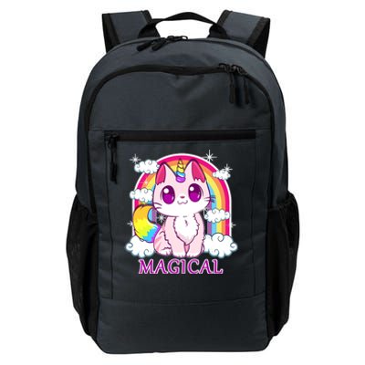 Magical Rainbow Unicorn Kitty Daily Commute Backpack