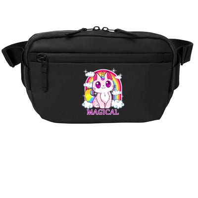 Magical Rainbow Unicorn Kitty Crossbody Pack