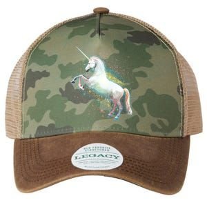 Magical Space Unicorn Legacy Tie Dye Trucker Hat