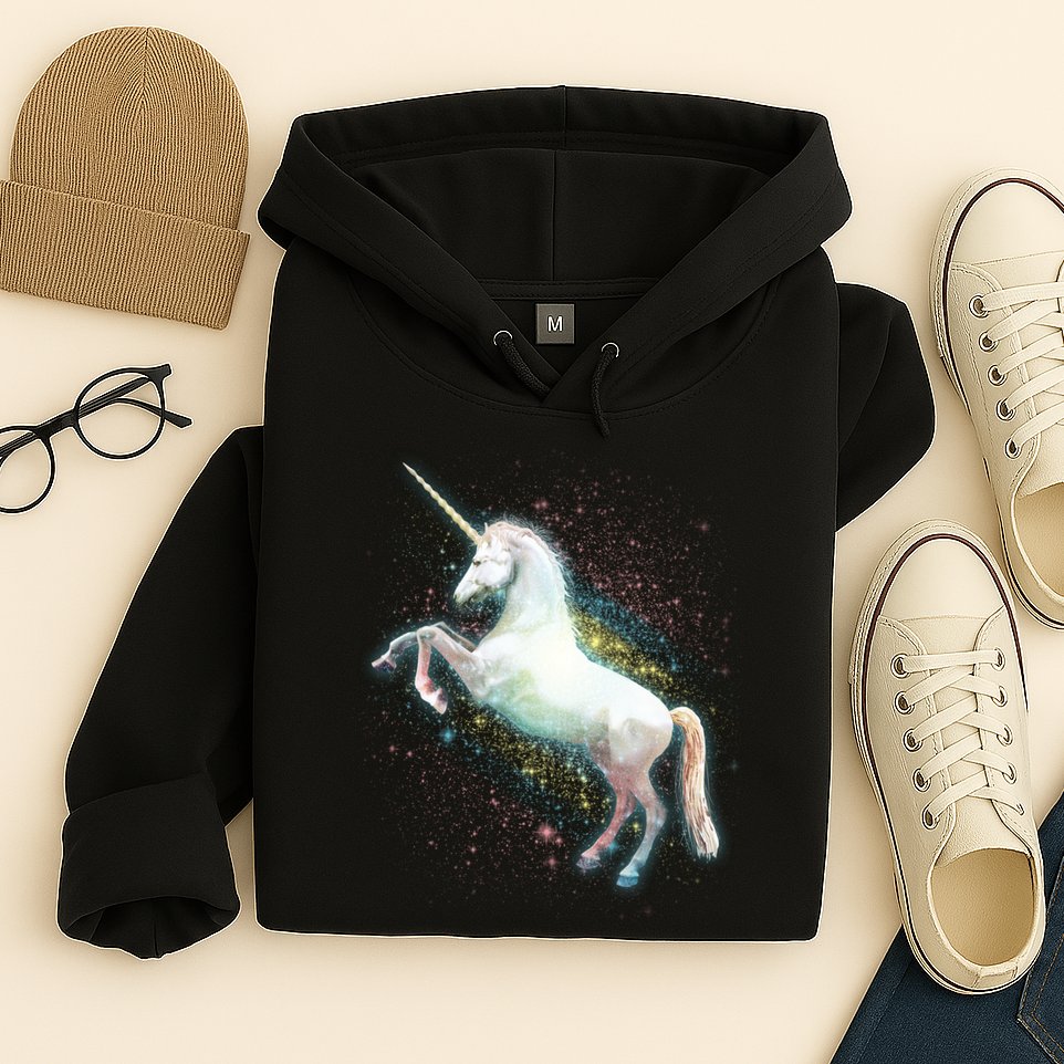 Magical Space Unicorn Hoodie
