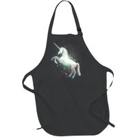 Magical Space Unicorn Full-Length Apron With Pockets