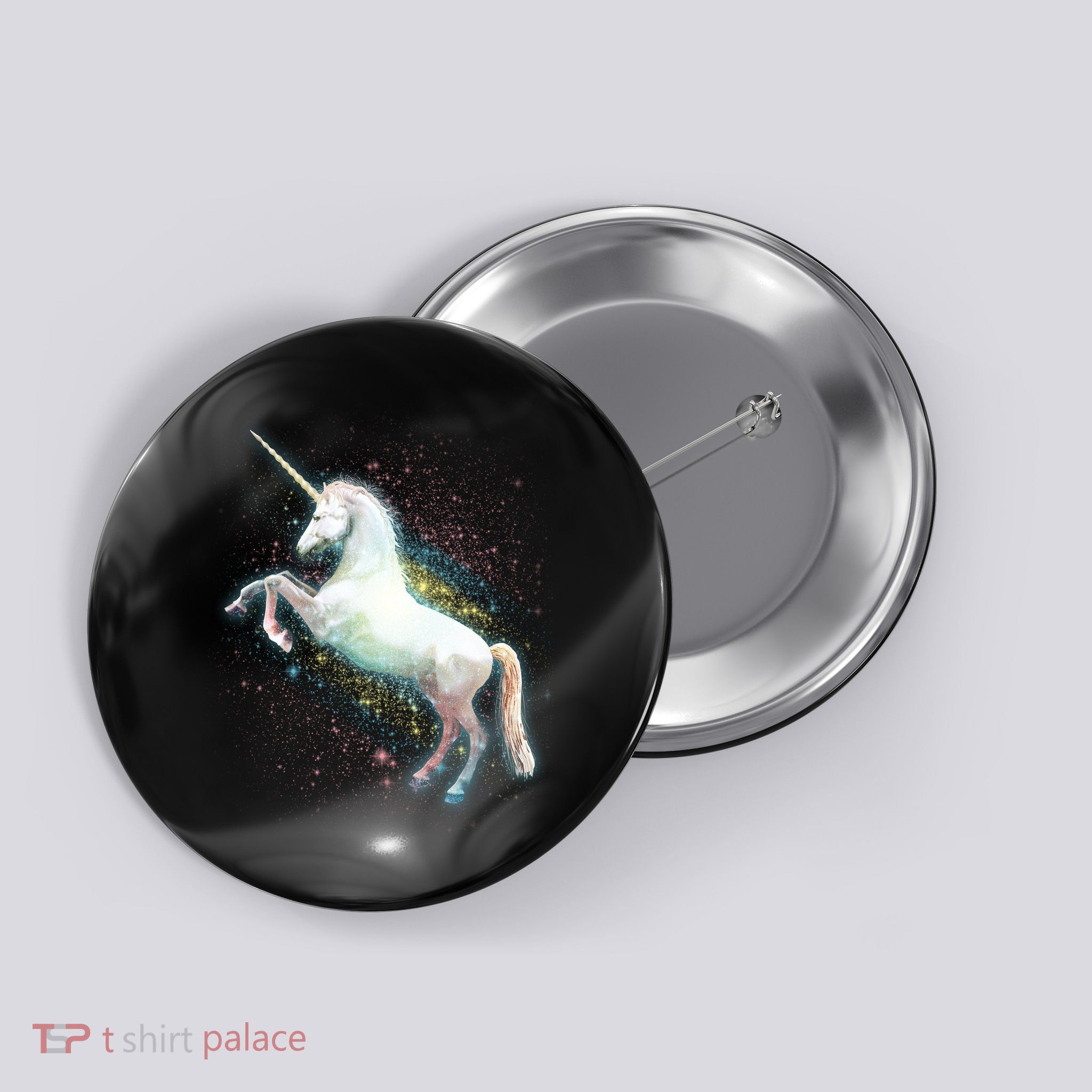 Magical Space Unicorn Button