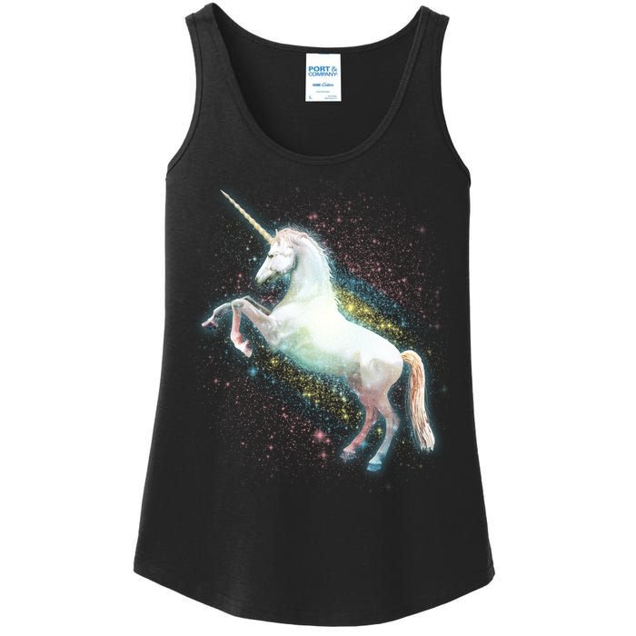 Magical Space Unicorn Ladies Essential Tank